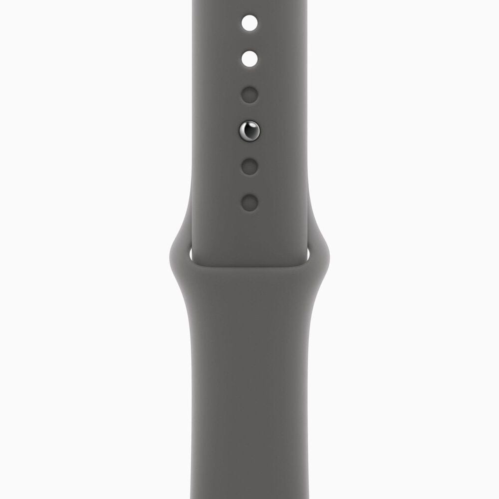 Apple Watch Series 11 &#40;GPS + Cellular&#41; 42mm Natural Titanium Case with Stone Gray Sport Band - M/L, , large