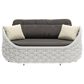 Zuo Modern Coral Reef Loveseat in Gray, , large