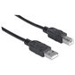 Manhattan Hi-Speed USB-B Device Cable in Black, , large