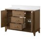 37B Fenwick 48" Single Bathroom Vanity in Kona with Glossy White Composite Stone Top and Backsplash, , large