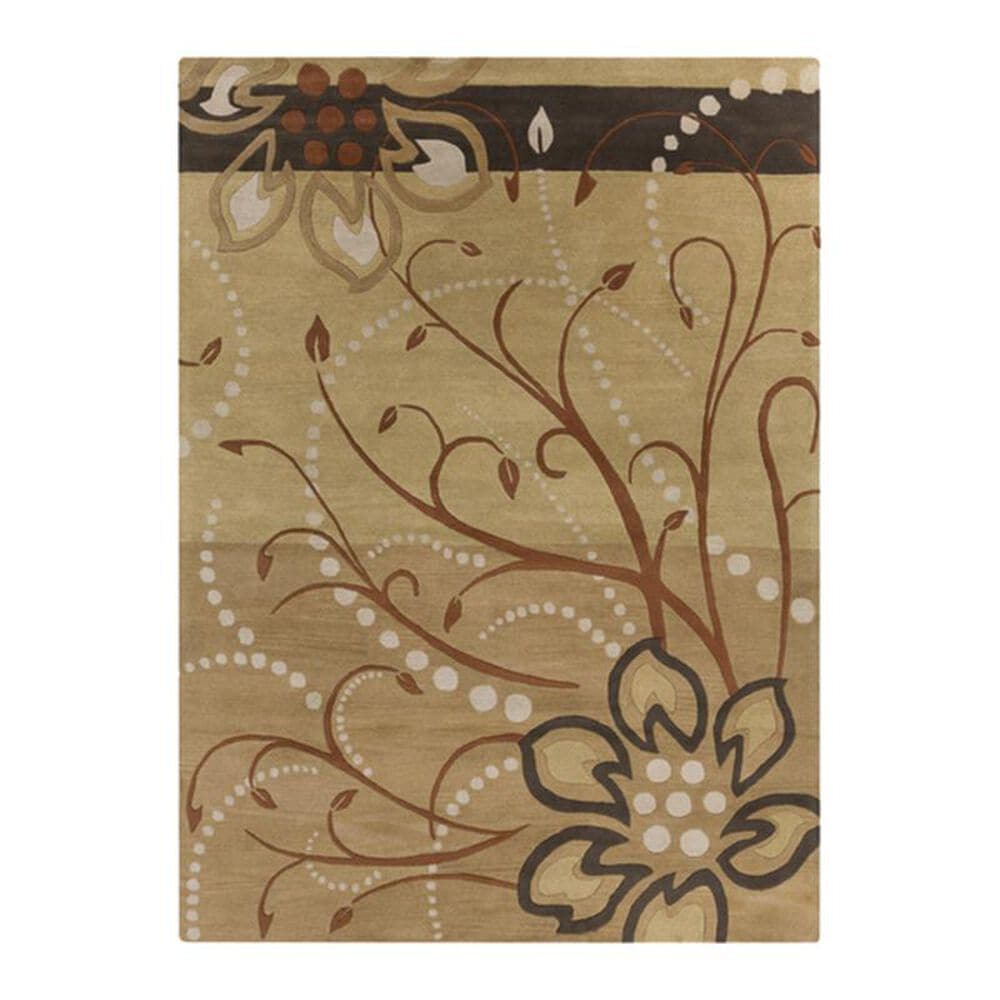 Surya Athena ATH-5006 7"6" x 9"6" Camel, Khaki and Tan Area Rug, , large