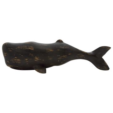 Maple and Jade 8" x 26" Coastal Sea Life Wall Decor in Black, , large