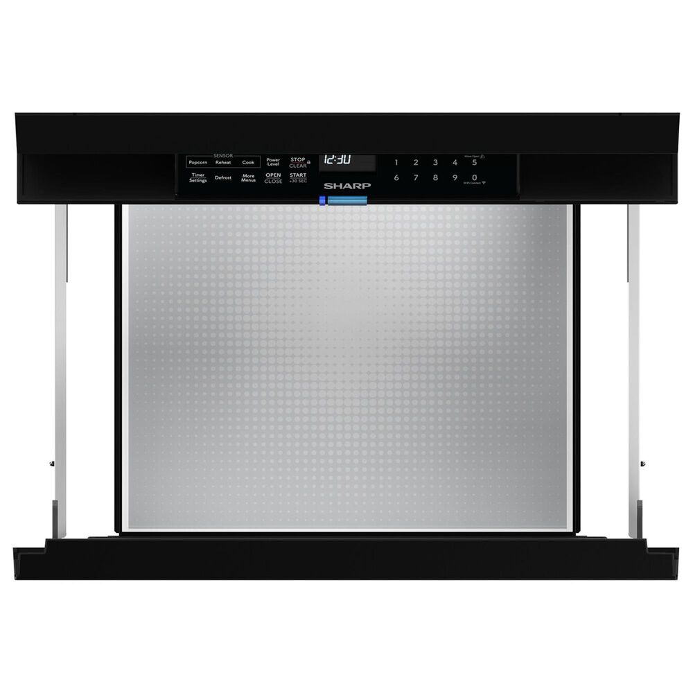 Sharp 1.2 Cu. Ft. Built-In Smart Microwave Drawer Oven with Easy Wave Open in Black, , large