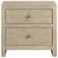 Furniture Worldwide Oasis 2-Drawer Nightstand in Dockside with USB Ports and AC Outlets, , large