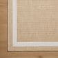 Loloi Easton Wheat and Ivory 4" x 6" Indoor/Outdoor Area Rug, , large
