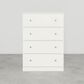 Lemoore Essential 32" 4-Drawer Chest in Rockport White, , large