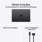 Apple MacBook Pro 16-inch with PROLED XDR display - M5 Max chip - 18-core CPU - 40-core GPU - 48GB - 2TB SSD - Space Black (Latest Model) (Pre-Order), , large