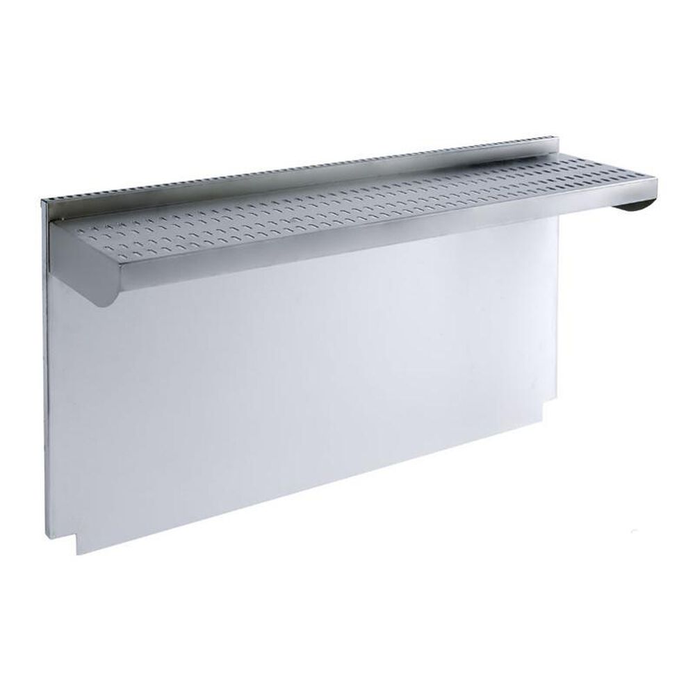 Wolf 20" Riser with Shelf in Stainless Steel for 30" Dual Fuel Range