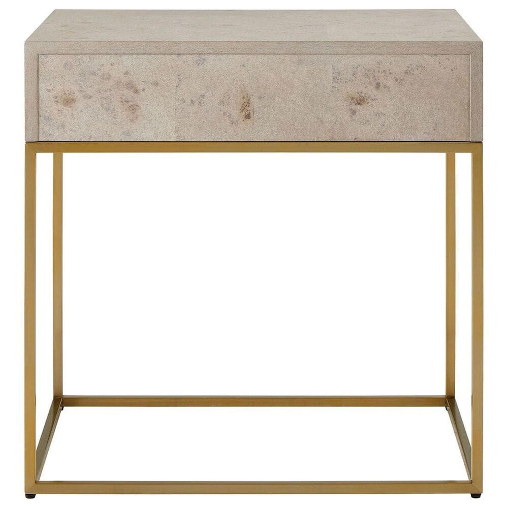 Uttermost Pembrook Side Table in Light Washed Maple, , large