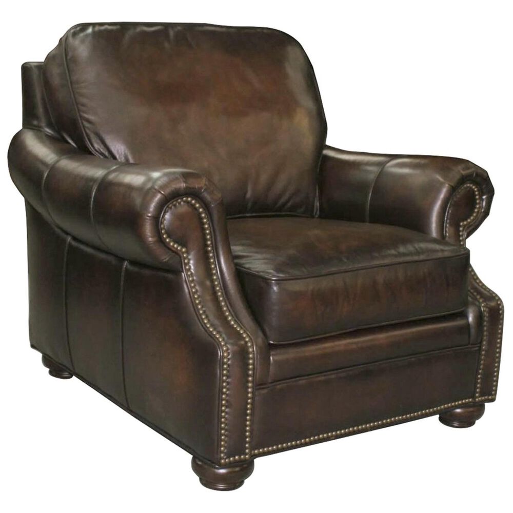 Hooker Furniture Leather Chair in Sedona Chateau, , large