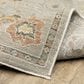 Oriental Weavers Keaton Grey and Multicolor 2"3" x 7"6" Runner, , large