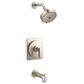 Kohler Castia Rite-Temp Bath and Shower Faucet Trim Kit with 2.5 gpm in Vibrant Brushed Nickel, , large