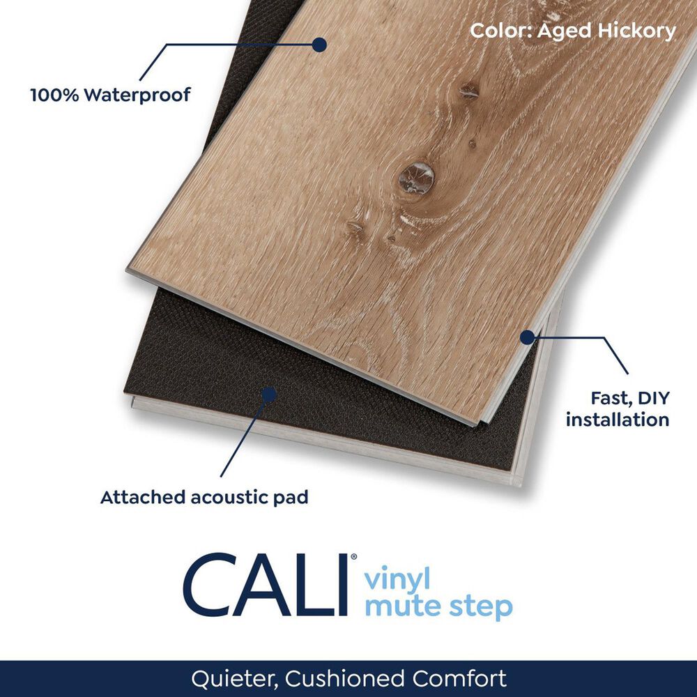 CALI Windansea Aged Hickory 7&quot; x 48&quot; Luxury Vinyl Plank, , large