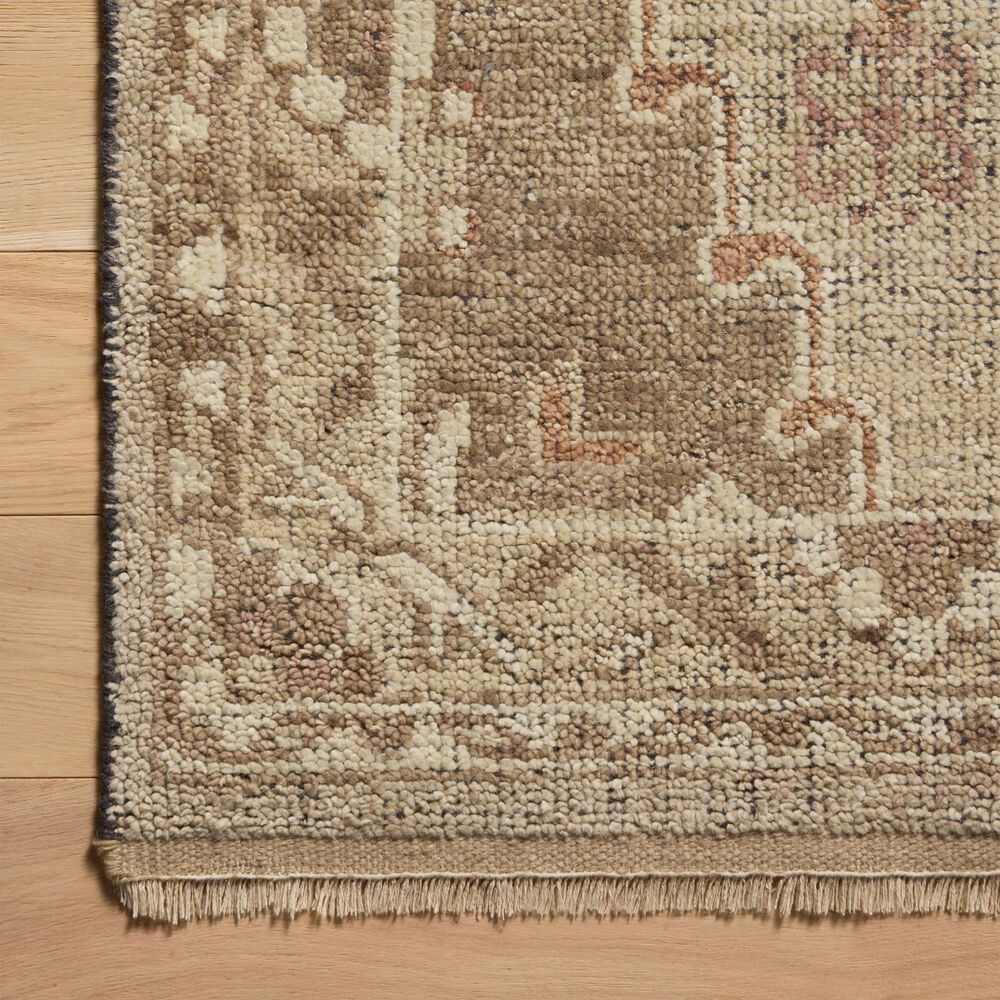 Loloi Granada Natural and Bark 7&#39;9&quot; x 9&#39;9&quot; Area Rug, , large