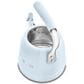 SMEG 2.3L 50"s Style Stovetop Whistling Kettle in Pastel Blue, , large