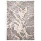 Feizy Azure 3539F 3"11" x 6" Gray and Blue Area Rug, , large
