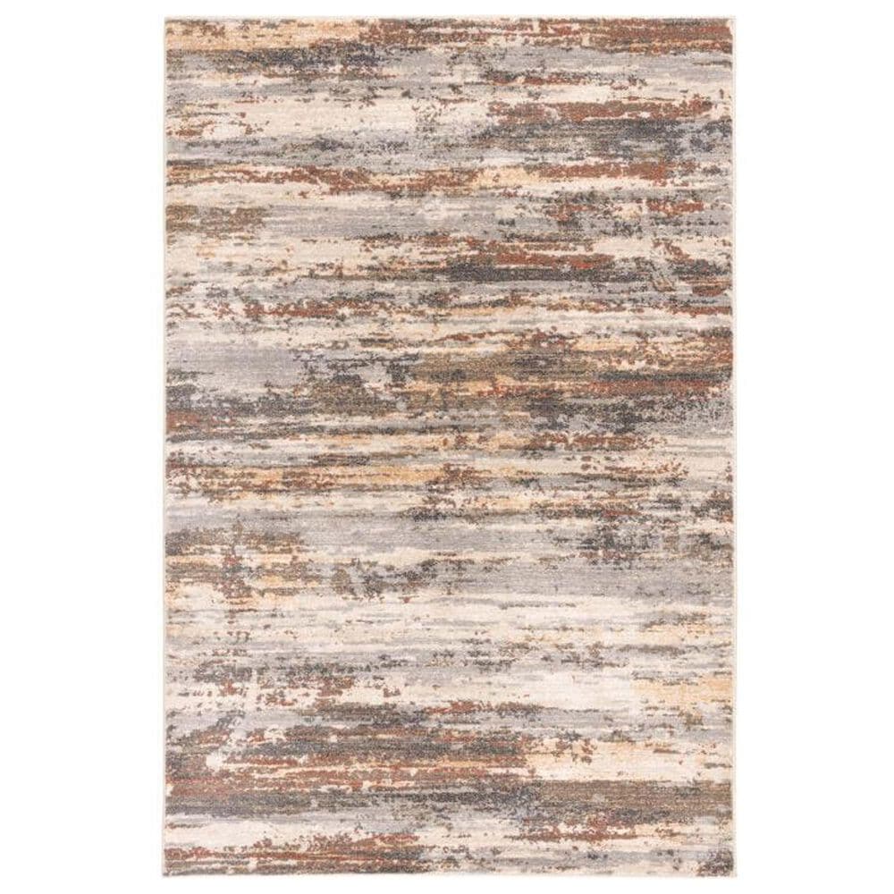 Central Oriental Montville Kenliani 7"10 x 9"10 Sand and Storm Area Rug, , large