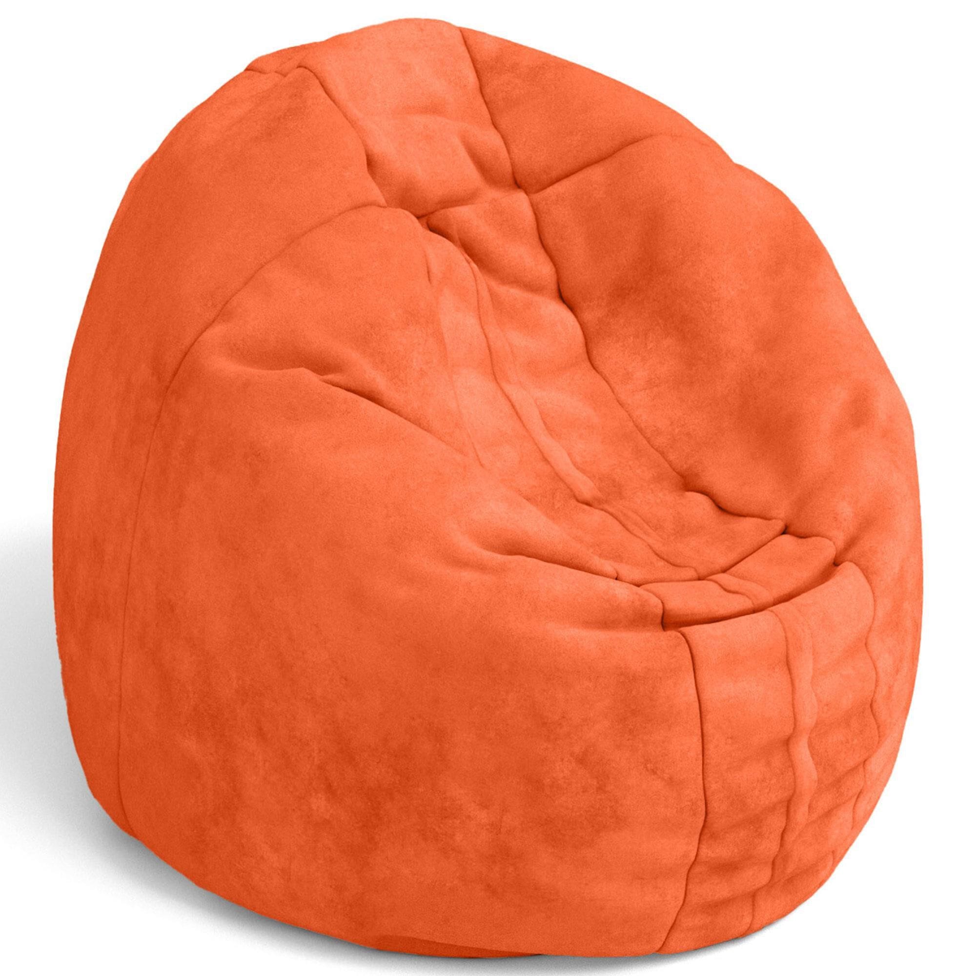 Jaxx 4' Cocoon Kids Bean Bag in Mandarin