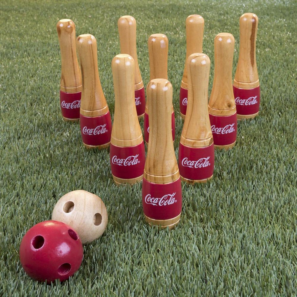 Timberlake Coca Cola Indoor or Outdoor Lawn Bowling, , large
