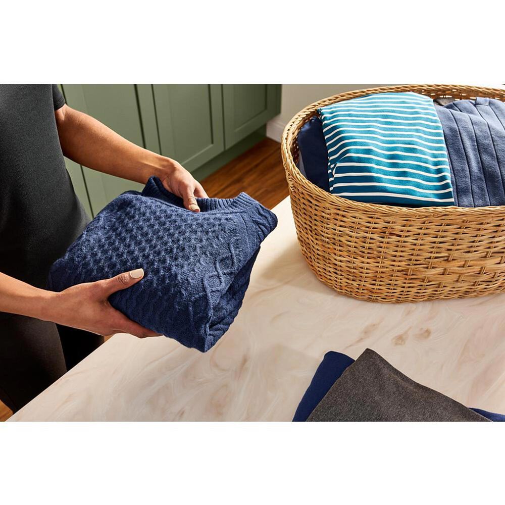 Whirlpool 4.5 Cu. Ft. Smart Front Load Washer and 7.4 Cu. Ft. Electric Dryer Stack Laundry in Radiant Silver, , large