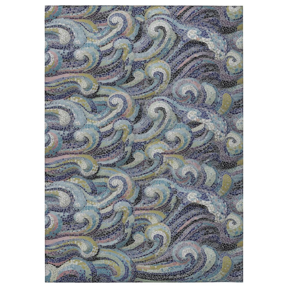 Dalyn Rug Company Seabreeze 10" x 14" Ink Area Rug, , large