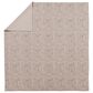 Peking Handicraft Abrazo 3-Piece Full/Queen Quilt Set in Taupe, Dove Grey and Off-White, , large