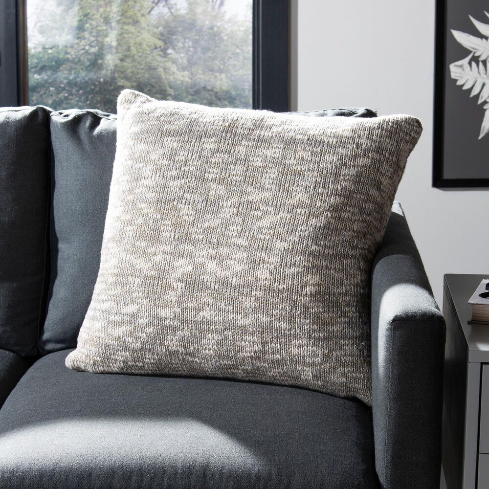 Safavieh Ralen 20&quot; Pillow in Gray, , large