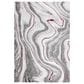 Safavieh Craft CFT819S 2"7" x 5" Grey and Wine Area Rug, , large
