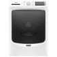 Maytag 4.8 Cu. Ft. Front Load Washer with Steam and a 7.3 Cu. Ft. Electric Dryer - White, , large