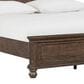 Riva Ridge Oxford Queen Panel Bed in Cocoa with USB Ports, , large