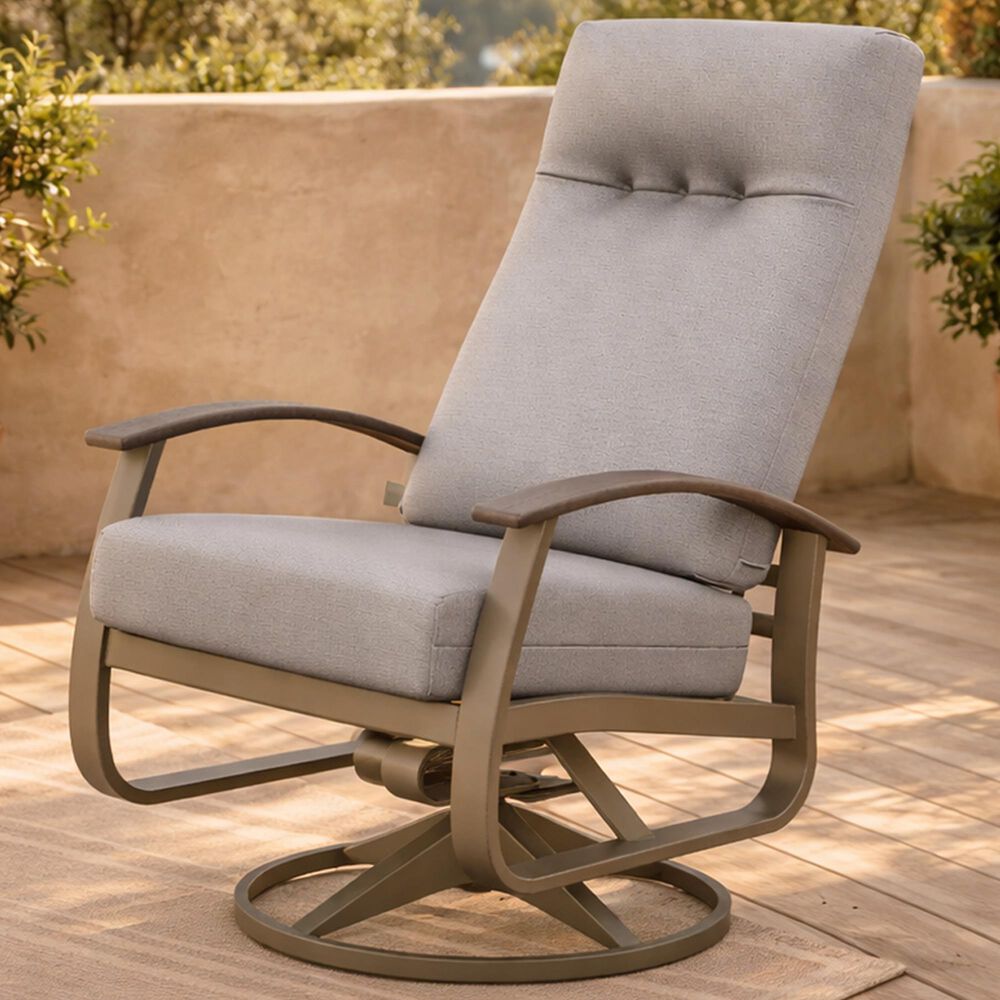 Telescope Casual Furniture Montego Supreme Patio Swivel Rocker in Kismet Wren, , large