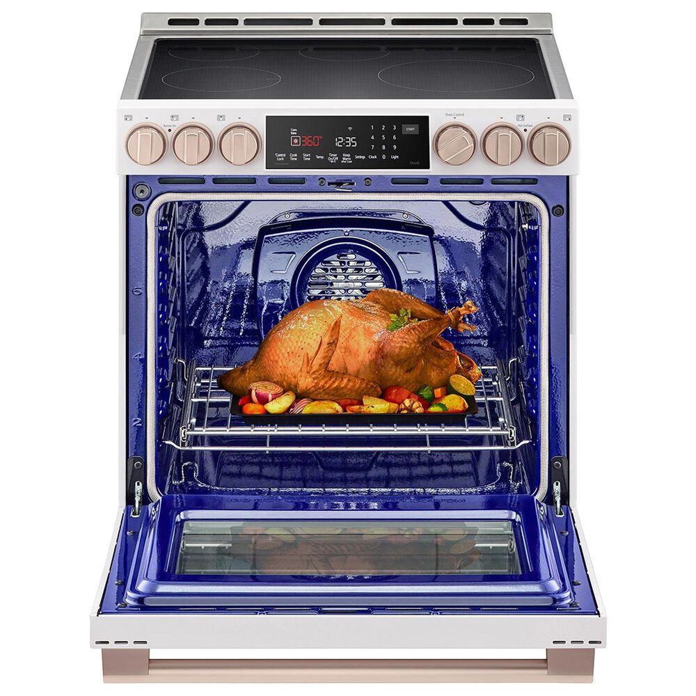 LG 6.3 Cu. Ft. Induction Slide-in Range in Essence White, , large