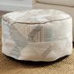 Howard Elliott Prisma Foot Pouf in Natural, , large