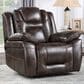 Steve Silver Oportuna Dual-Power Recliner in Coffee, , large