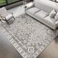 Dalyn Rug Company Brisbane BR2 8" x 10" Silver Area Rug, , large