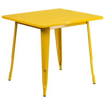 Flash Furniture 31.5" Table in Yellow, , large