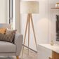 Adesso Director Floor Lamp in Natural Oak, , large