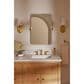 Kohler Castia Widespread Bathroom Sink Faucet in Vibrant Brushed Moderne Brass, , large