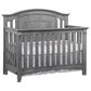 Oxford Baby Willowbrook 4-In-1 Convertible Crib in Graphite Gray, , large