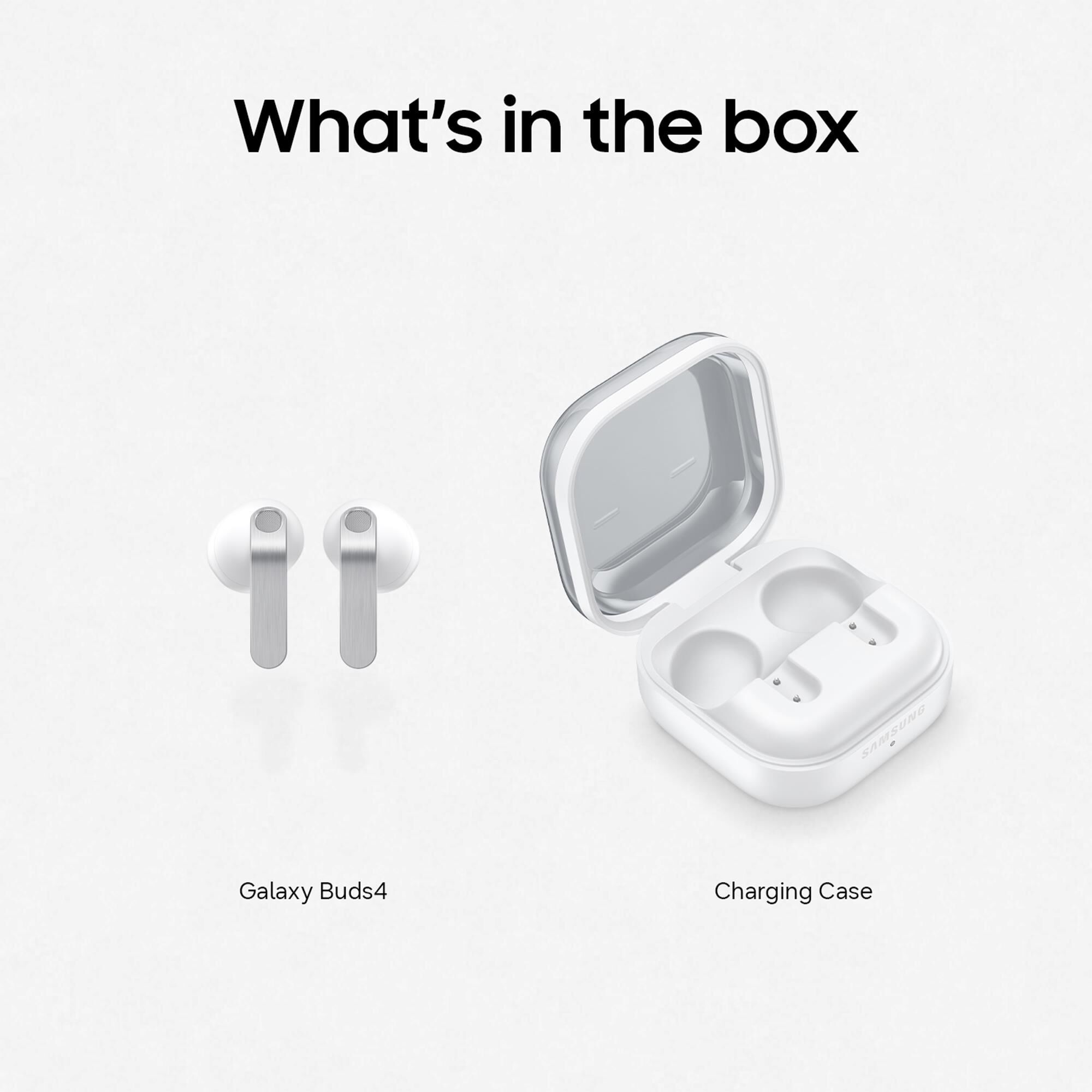 Samsung Galaxy Buds4 in White