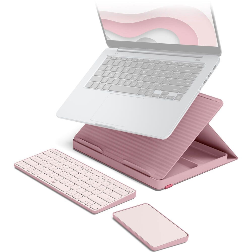 Logitech Casa Pop Up Desk in Bohemian Blush, , large