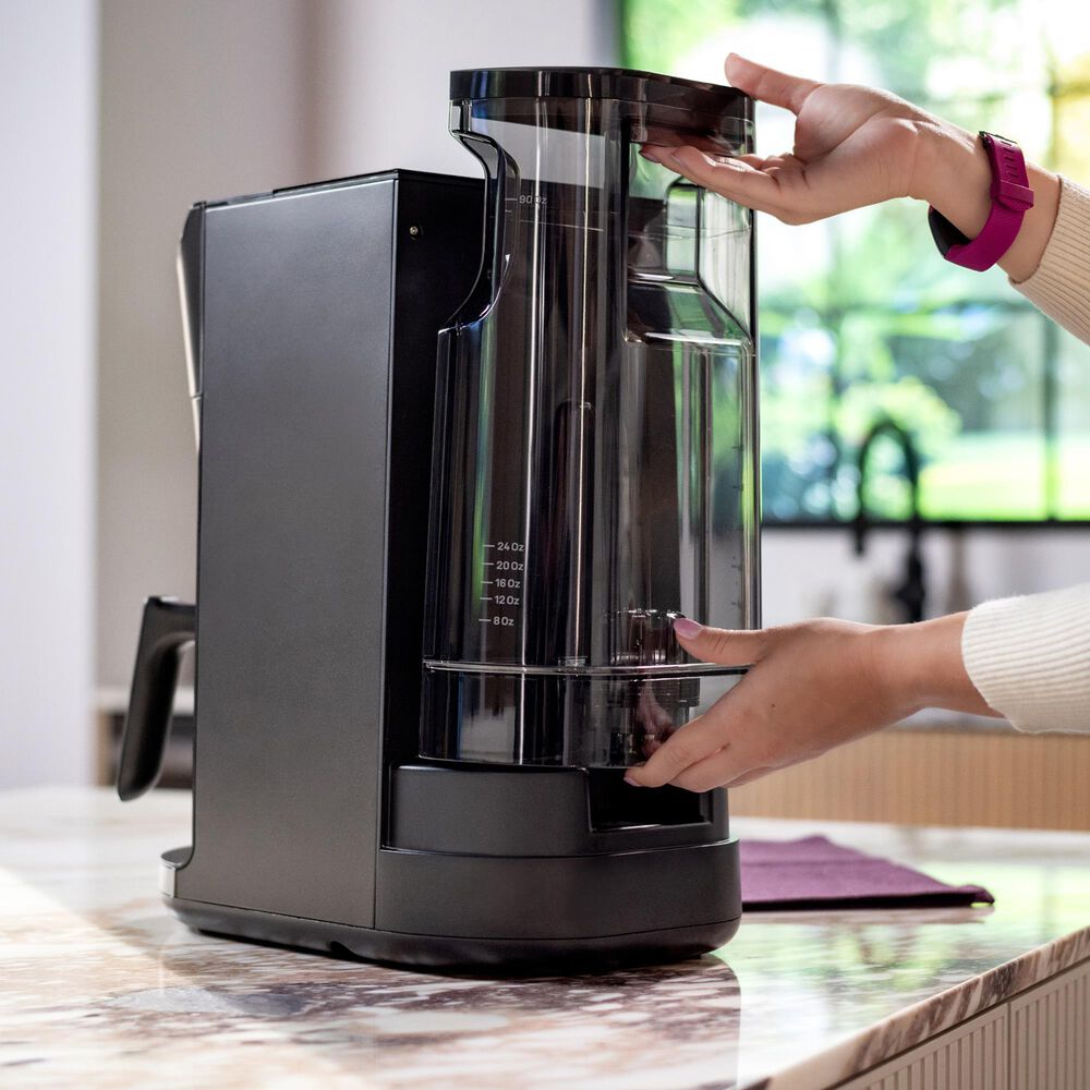 GE Profile Smart Grind and Brew Coffee Maker in Carbon Black, , large