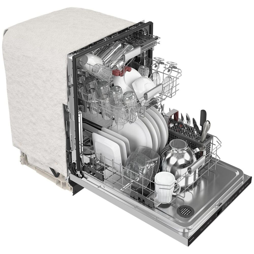 KitchenAid 44 dBA BuiltIn Bar Handle Dishwasher with FreeFlex 3rd Rack