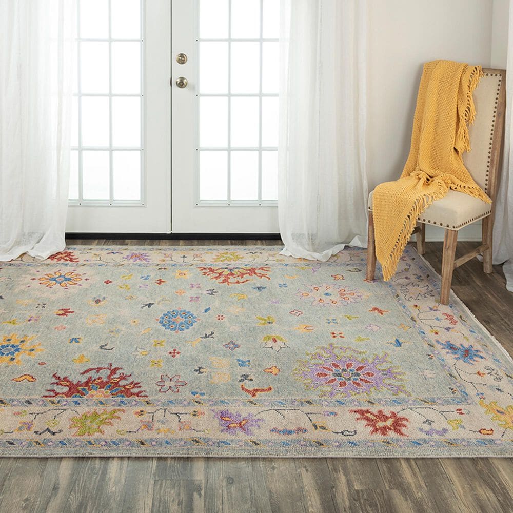 RIZZY Envision Bulbs Vines 9&#39; x 12&#39; Gray and Beige Area Rug, , large
