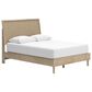 Ashley Cielden Queen Platform Bed in Tan, , large