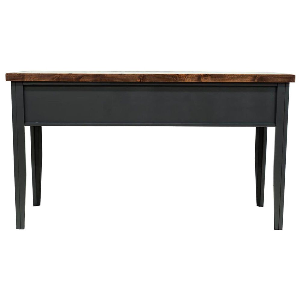 Legends Furniture Essex Writing Desk in Black and Whiskey, , large