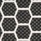 Nourison Twist Reversible 2"2" x 8" Black Indoor/Outdoor Runner, , large