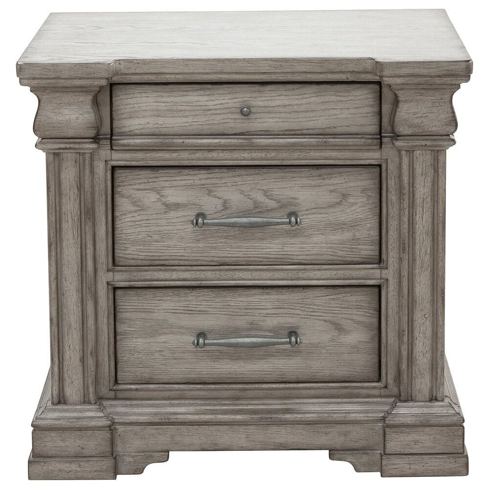 Chapel Hill Madison Ridge 5-Piece Queen Storage Bedroom Set in Bluff Gray, , large