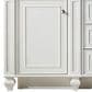 James Martin Vanities Bristol 60" Double Bathroom Vanity in Bright White with Single Hole 3 cm White Zeus Quartz Top and Rectangular Sinks, , large