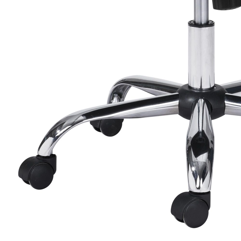 Zuo Modern Primero Office Chair in Black and Silver, , large